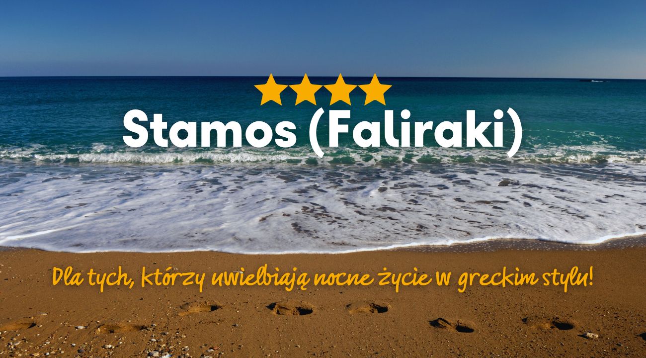 Hotel Stamos, Faliraki, Rodos, Grecja. Plaża, morze, wakacje w Faliraki