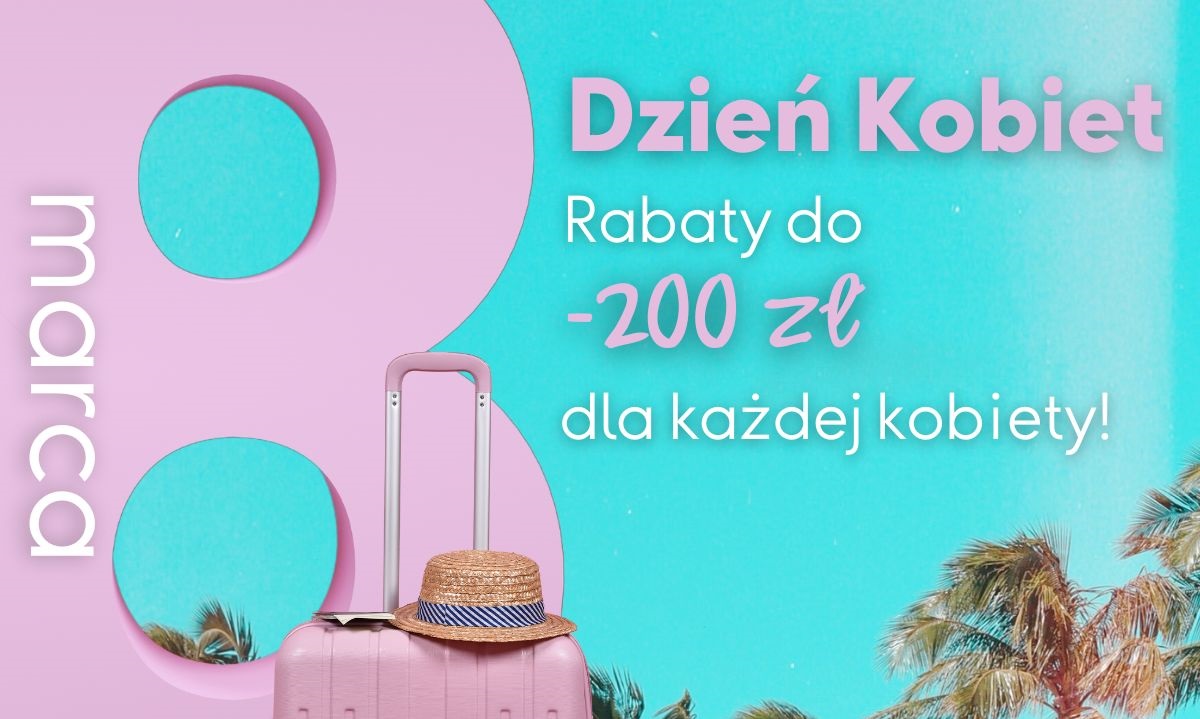 Dzień Kobiet: promocja na wakacje w Nekera