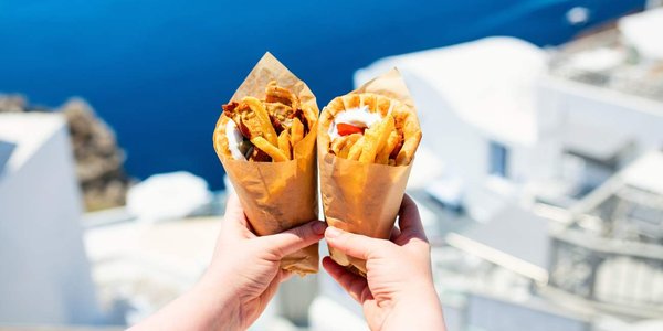 Souvlaki i gyros pita, czyli street food po grecku!